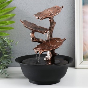 Декоративный фонтан Лотосы (с подсветкой)