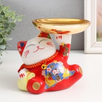 Копилка Манэки с блюдом