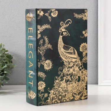Книга-сейф Элегантный павлин