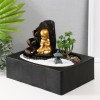 Декоративный фонтан Хотей с японском саду (с подсветкой) - Фото № 4