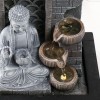 Декоративный фонтан Будда. Инь и ян (с подсветкой) - Фото № 5