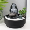 Декоративный фонтан Будда в саду (с подсветкой) - Фото № 2