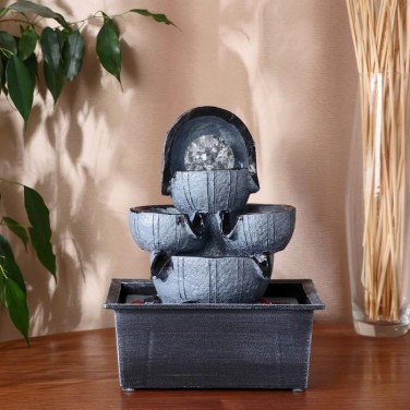 Декоративный фонтан Лимаж (с подсветкой)