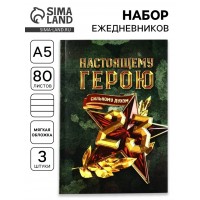 Набор ежедневников Настоящему герою