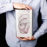 Фляжка походная Рыбачу по-крупному