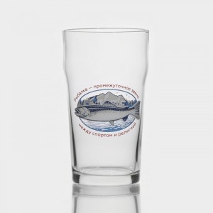 Бокал для пива Рыбалка