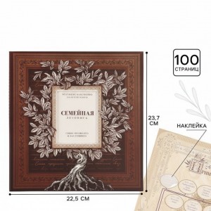 Родословная книга Знатная фамилия (с фоторамкой)