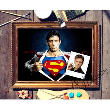 Портрет по фото Супермен