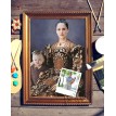 Парный портрет по фото Мама с ребенком
