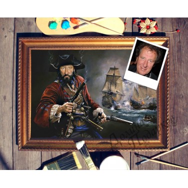 Портрет по фото Морской пират