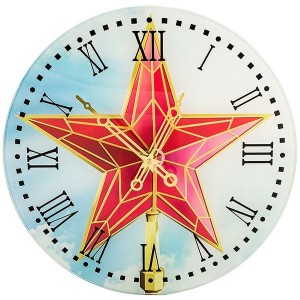 Часы настенные Кремлевская звезда