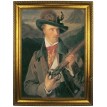 Портрет по фото Мужчина с ружьем