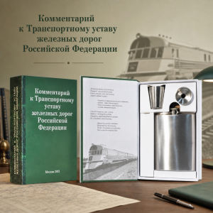 Набор Комментарий к транспортному уставу железных дорог
