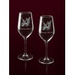 Набор бокалов для вина 30 лет вместе