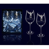 Набор бокалов для вина Однокрылые ангелы