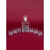 Набор для водки со штофом Рыбацкий