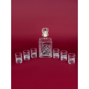 Набор для водки со штофом Рыбацкий