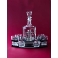 Набор для водки со штофом Нефть России Набор для водки со штофом Нефть России