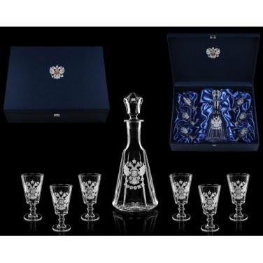 Набор для водки со штофом Отечество