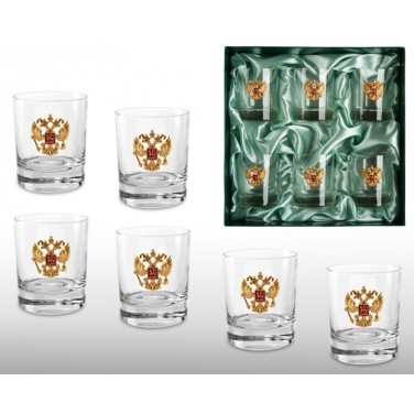 Набор бокалов для виски Корона империи