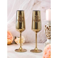 Набор фужеров для шампанского 7 счастливых лет вместе