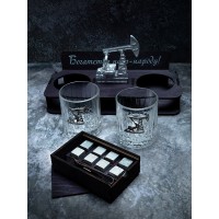 Набор бокалов для виски Богатство недр - народу!