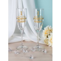 Набор фужеров для шампанского 1 год вместе!