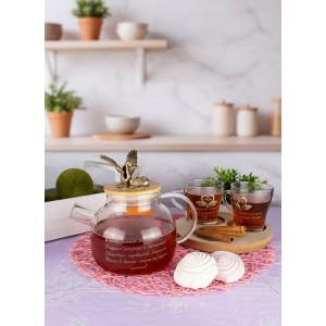 Чайный набор Хрустальная свадьба (на 2 персоны)