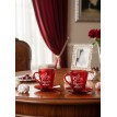 Чайный набор Рубиновая свадьба - 40 лет (на 2 персоны)