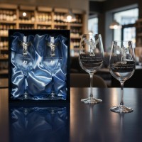 Набор бокалов для вина Однокрылые ангелы