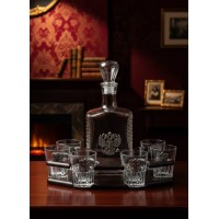 Набор для водки со штофом Великая страна