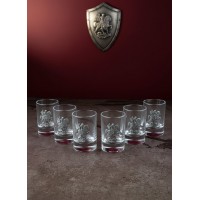 Набор стопок для водки Святой Георгий