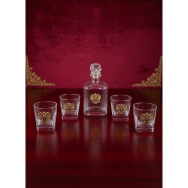 Набор для виски Российский герб