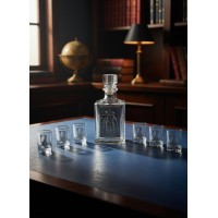 Набор для водки со штофом Металлурги