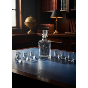 Набор для водки со штофом Металлурги