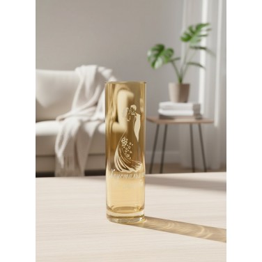 Стеклянная ваза 15 лет в любви