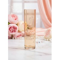 Стеклянная ваза 30 лет рука об руку