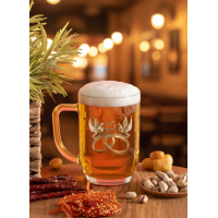 Пивная кружка Хрустальная свадьба