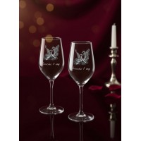 Набор фужеров для шампанского Мы вместе 1 год