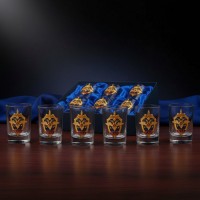 Набор стопок для водки МВД РФ