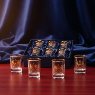 Набор стопок для водки Герб РФ