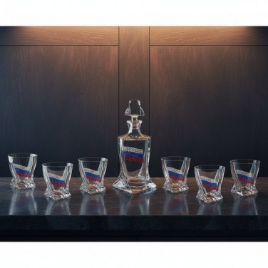 Набор для виски со штофом Патриот