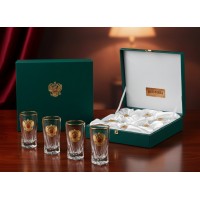 Набор стопок для водки Золотой фонд