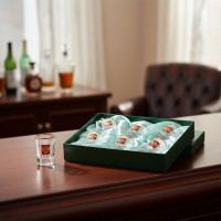 Набор стопок для водки Орёл на щите