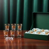 Набор стопок для водки Златоглавый