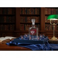 Набор для водки со штофом Русская дипломатия