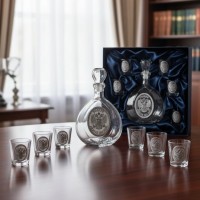 Набор для водки со штофом Великая держава