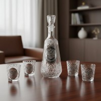 Набор для водки с графином Слава России