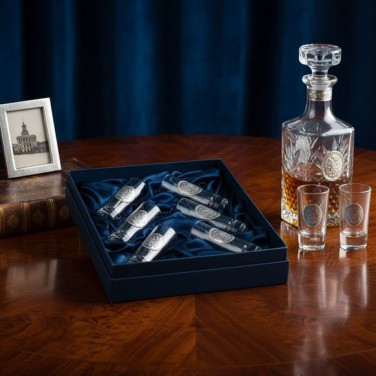 Набор стопок для водки Весёлая кампания