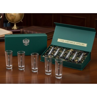 Набор стопок для водки Боекомплект